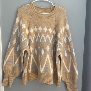 NWOT oversized sweater